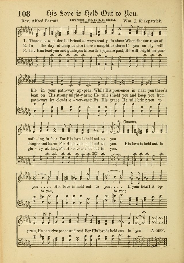 Songs of Hope: for the Church and Sunday School page 110