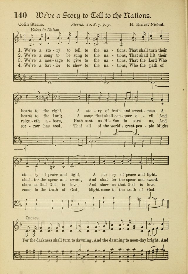 Songs of Hope: for the Church and Sunday School page 142