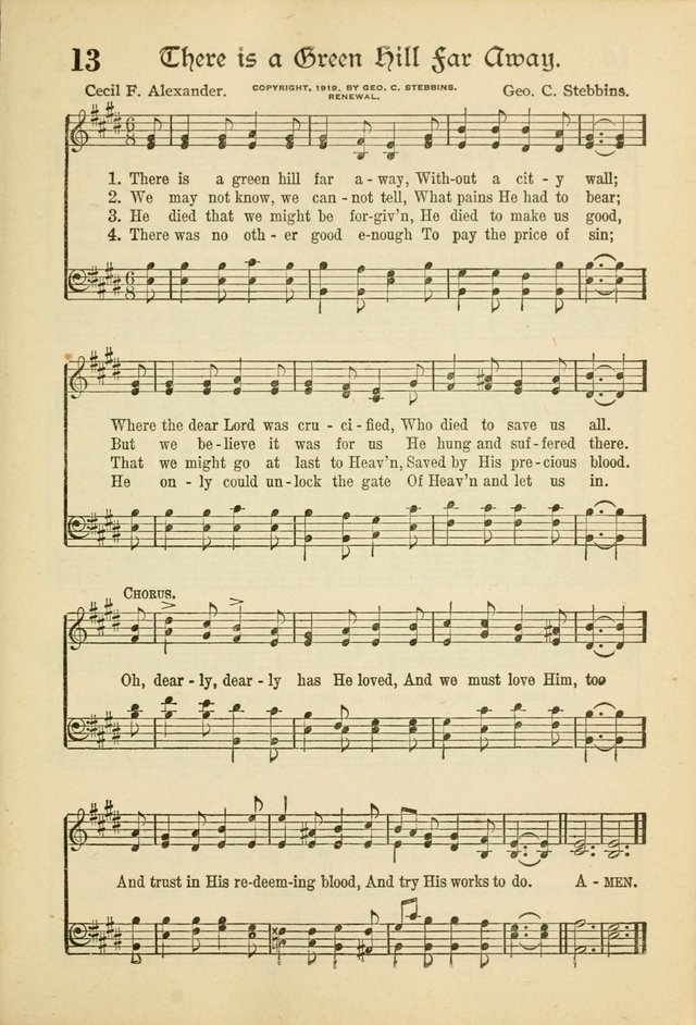 Songs of Hope: for the Church and Sunday School page 15