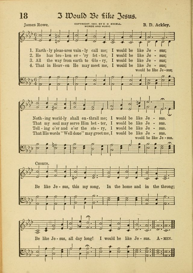 Songs of Hope: for the Church and Sunday School page 20