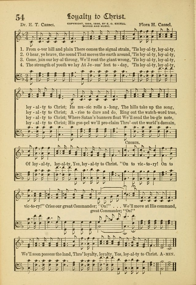 Songs of Hope: for the Church and Sunday School page 56