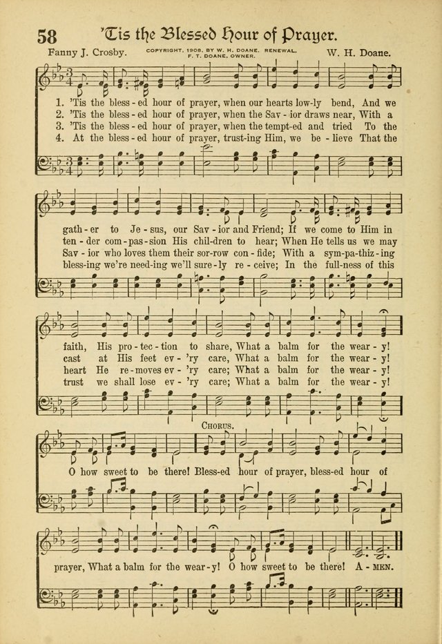 Songs of Hope: for the Church and Sunday School page 60