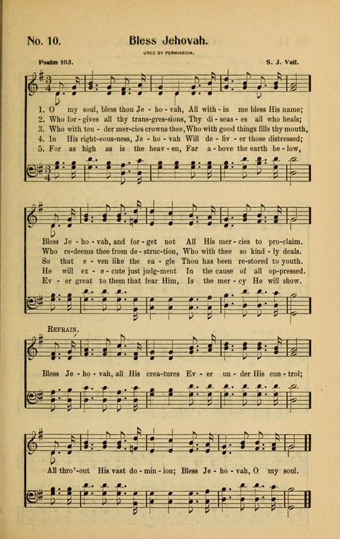 Select Hymns and Psalms: for the Church and Sunday School page 9