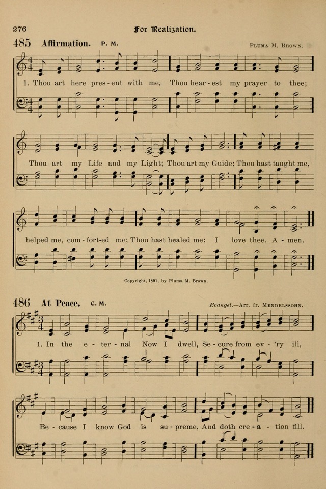 Song-Hymnal of Praise and Joy: a selection of spiritual songs, old and new page 275