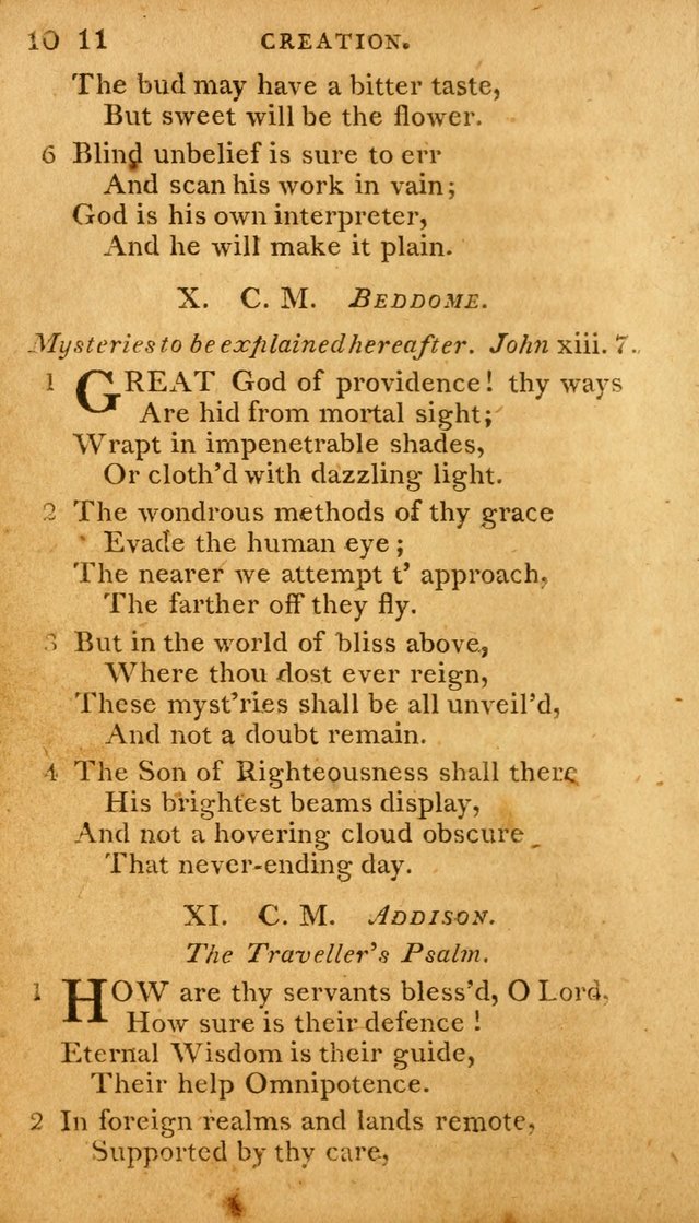 A Selection of Hymns and Spiritual Songs: designed (especially the former part) for the use of congregations as an appendix to Dr. Watt