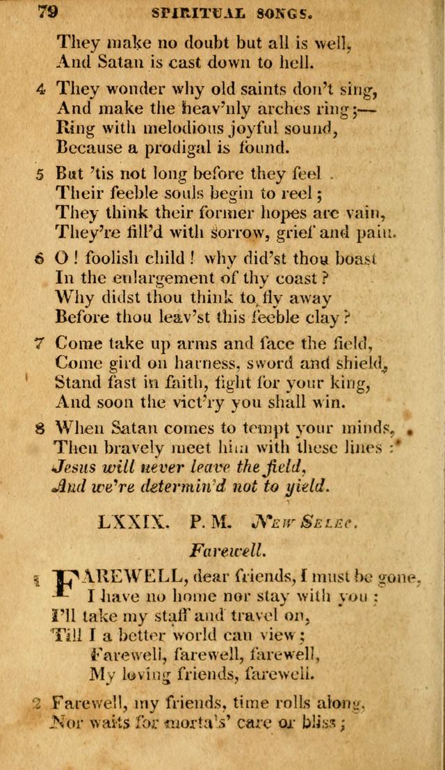 A Selection of Hymns and Spiritual Songs: in two parts, part I. containing the hymns; part II. containing the songs...(3rd ed. corr. and enl. by author) page 399