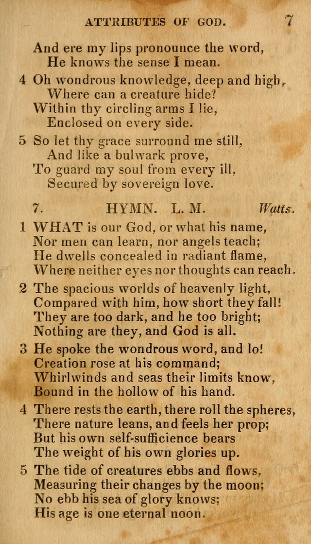 Social Hymns, and Spiritual Songs: adapted to private and public worship, selected from various authors page 11