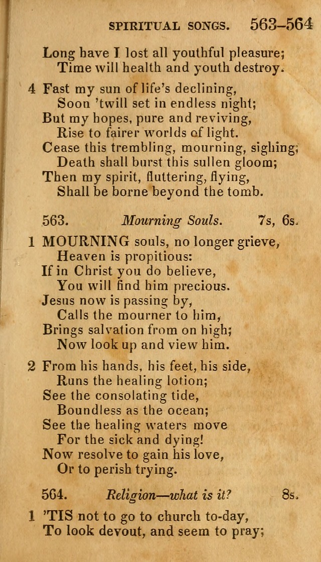 Social Hymns, and Spiritual Songs: adapted to private and public worship, selected from various authors page 381