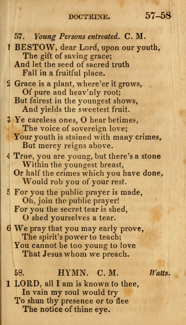 Social Hymns, and Spiritual Songs: adapted to private and public worship, selected from various authors page 45