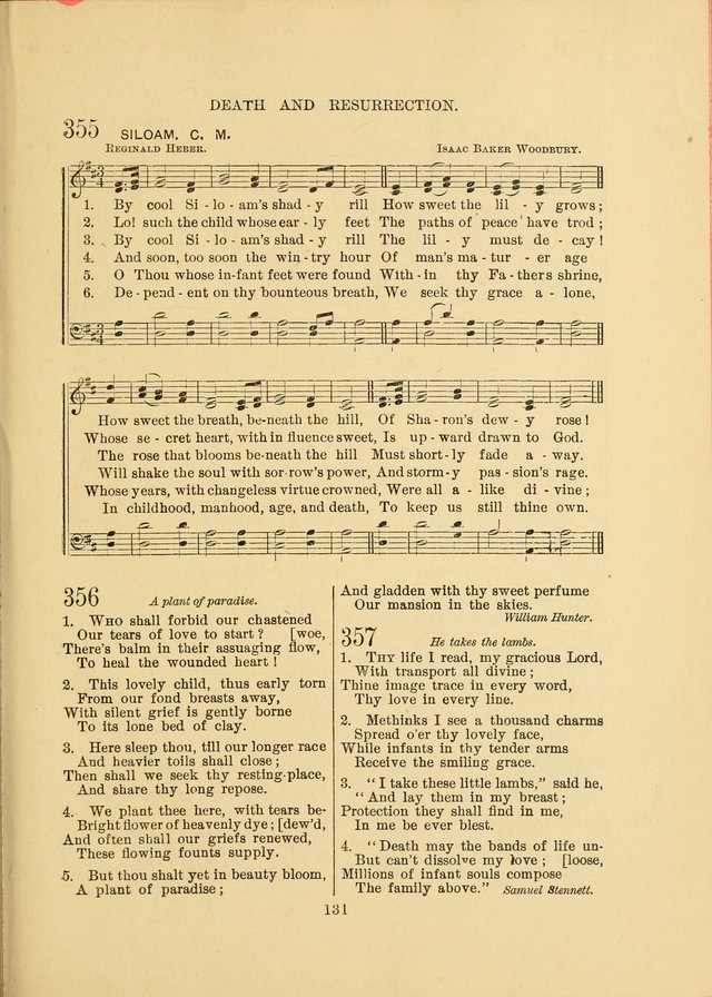 Sacred Hymns and Tunes: designed to be used by the Wesleyan Methodist Connection (or Church) of America page 131