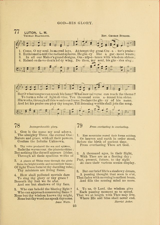 Sacred Hymns and Tunes: designed to be used by the Wesleyan Methodist Connection (or Church) of America page 25