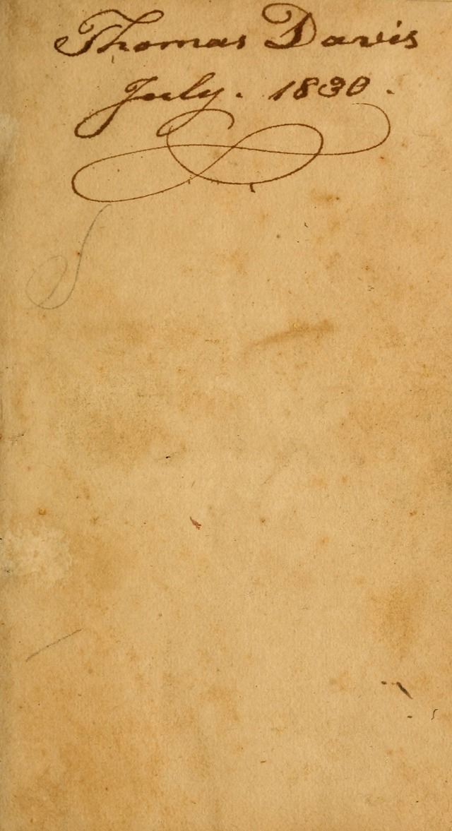 Select Hymns: the third part of Christian Psalmody; with directions for musical expression (Stereotype ed.) page iii