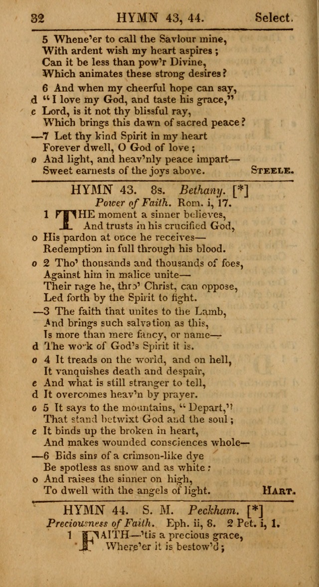 Select Hymns, The Third Part of Christian Psalmody. 3rd ed. page 32