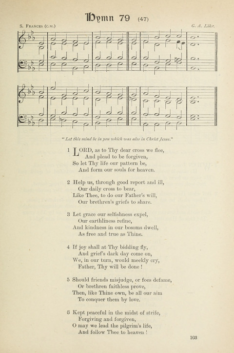 The Scottish Hymnal: (Appendix incorporated) with tunes for use in churches page 105