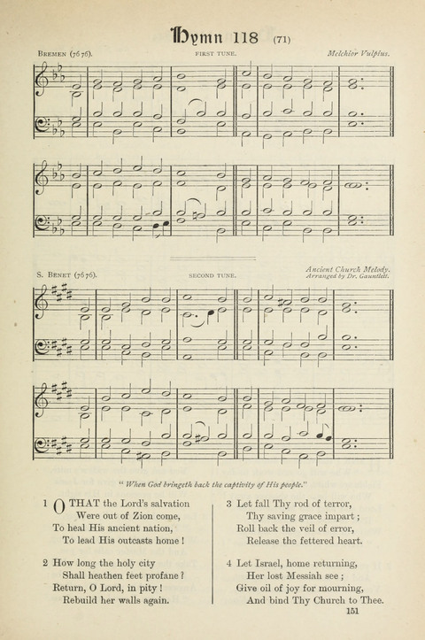 The Scottish Hymnal: (Appendix incorporated) with tunes for use in churches page 153