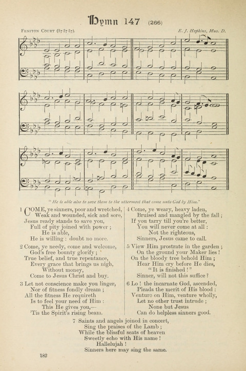The Scottish Hymnal: (Appendix incorporated) with tunes for use in churches page 184