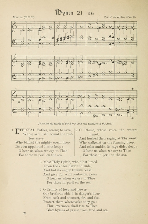 The Scottish Hymnal: (Appendix incorporated) with tunes for use in churches page 26