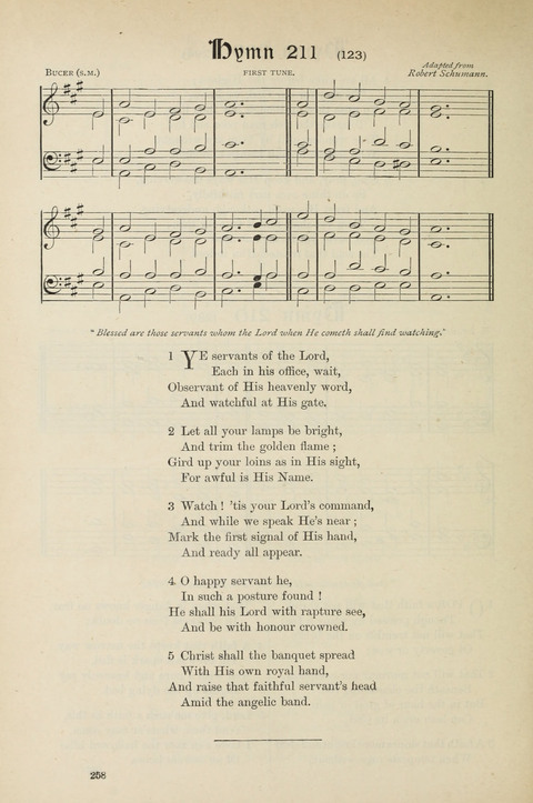 The Scottish Hymnal: (Appendix incorporated) with tunes for use in churches page 260
