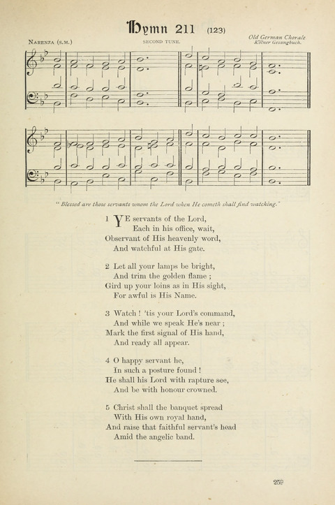 The Scottish Hymnal: (Appendix incorporated) with tunes for use in churches page 261