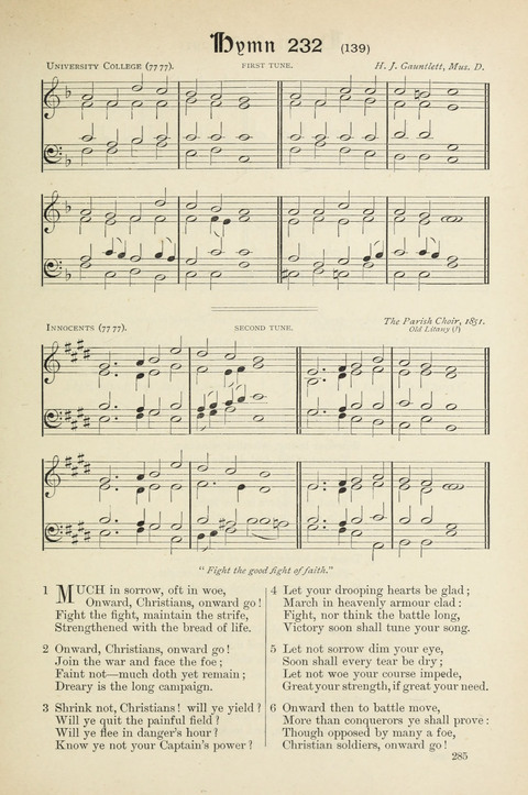 The Scottish Hymnal: (Appendix incorporated) with tunes for use in churches page 287