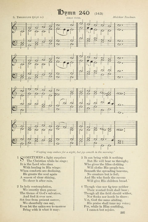 The Scottish Hymnal: (Appendix incorporated) with tunes for use in churches page 297