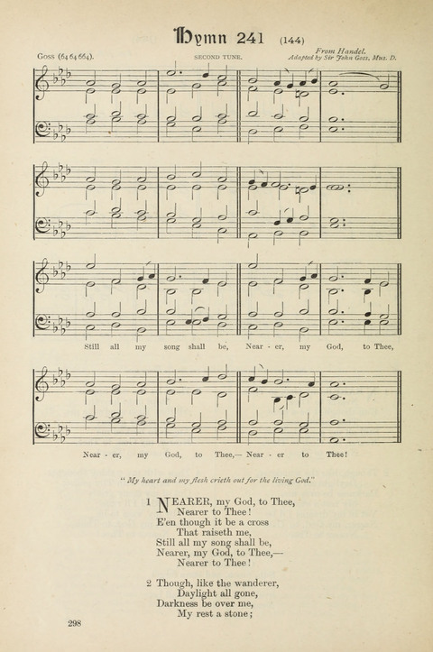 The Scottish Hymnal: (Appendix incorporated) with tunes for use in churches page 300