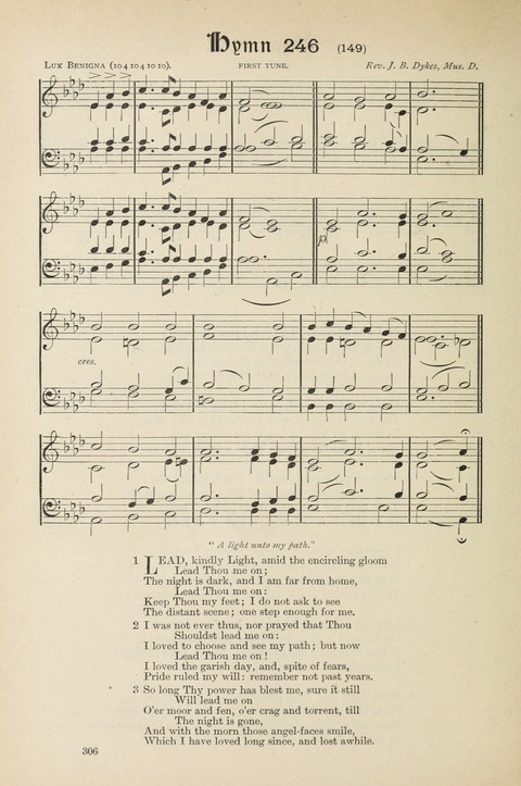 The Scottish Hymnal: (Appendix incorporated) with tunes for use in churches page 308