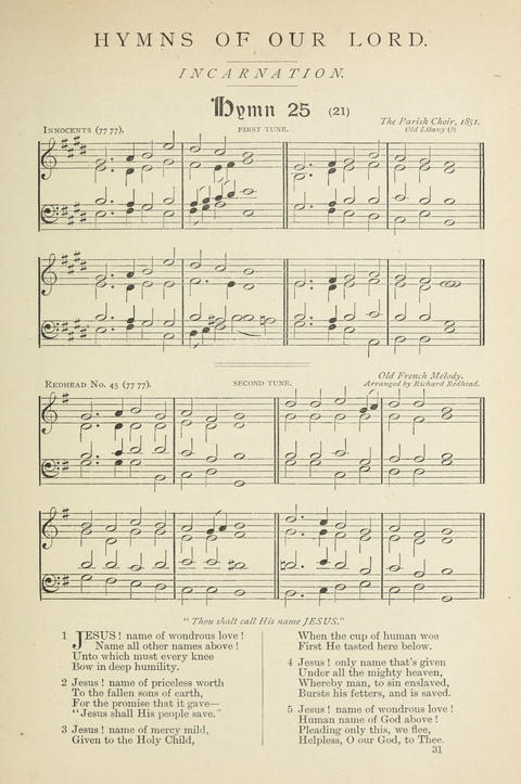 The Scottish Hymnal: (Appendix incorporated) with tunes for use in churches page 31