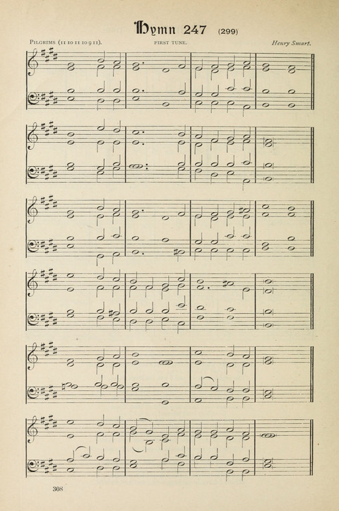 The Scottish Hymnal: (Appendix incorporated) with tunes for use in churches page 310