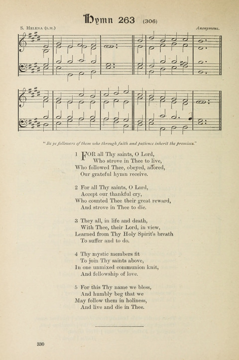 The Scottish Hymnal: (Appendix incorporated) with tunes for use in churches page 332