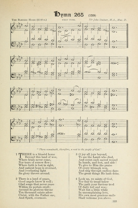 The Scottish Hymnal: (Appendix incorporated) with tunes for use in churches page 335