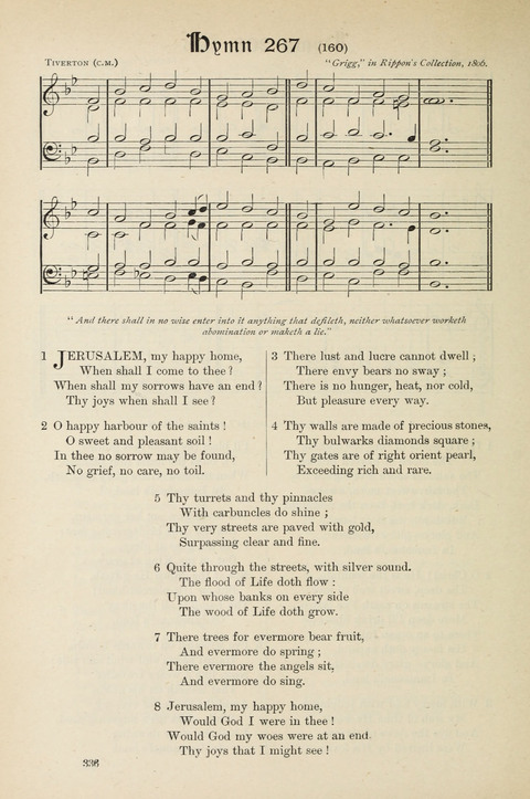 The Scottish Hymnal: (Appendix incorporated) with tunes for use in churches page 338