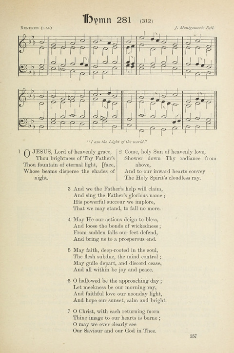 The Scottish Hymnal: (Appendix incorporated) with tunes for use in churches page 359