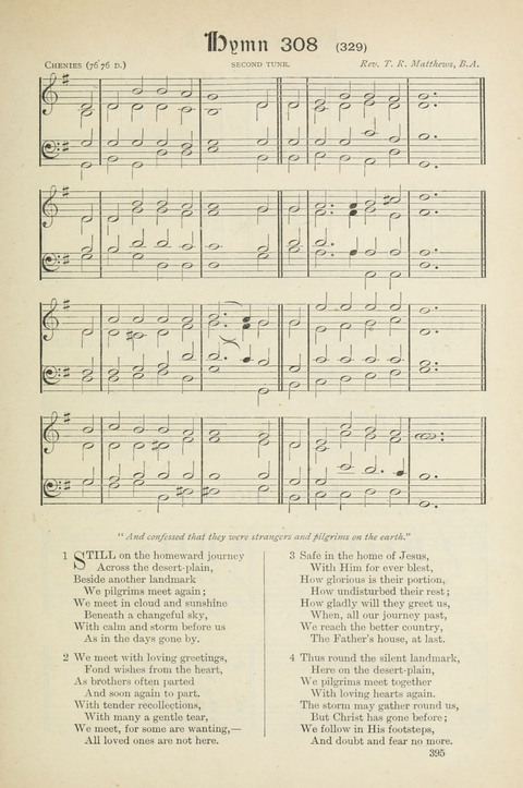 The Scottish Hymnal: (Appendix incorporated) with tunes for use in churches page 397