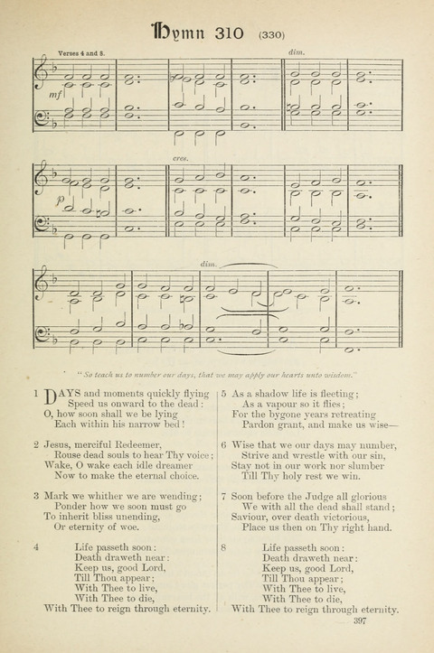 The Scottish Hymnal: (Appendix incorporated) with tunes for use in churches page 399