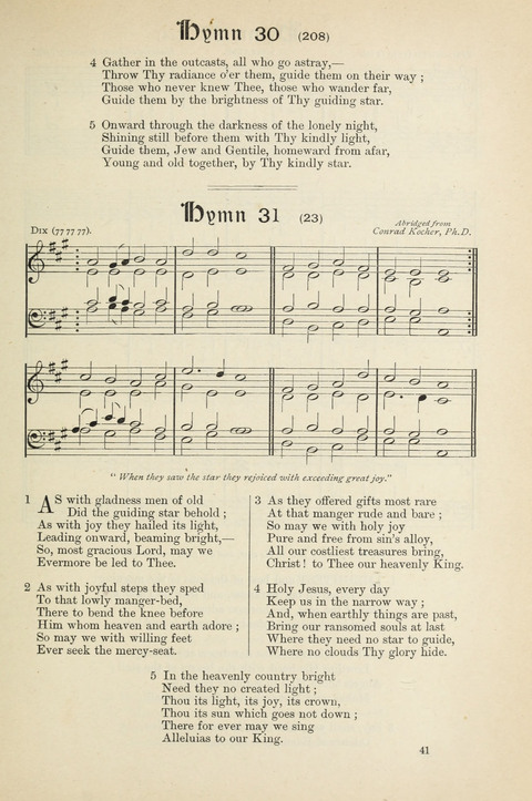 The Scottish Hymnal: (Appendix incorporated) with tunes for use in churches page 41