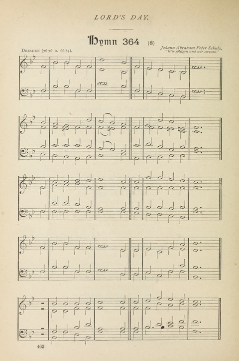 The Scottish Hymnal: (Appendix incorporated) with tunes for use in churches page 464