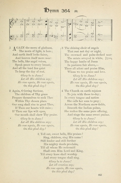 The Scottish Hymnal: (Appendix incorporated) with tunes for use in churches page 465
