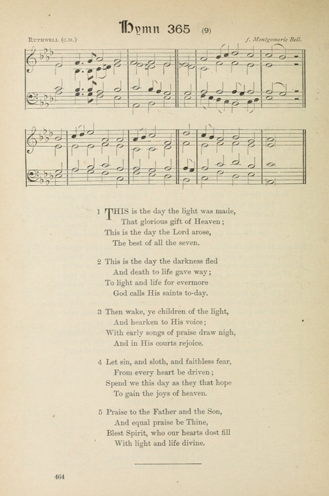 The Scottish Hymnal: (Appendix incorporated) with tunes for use in churches page 466