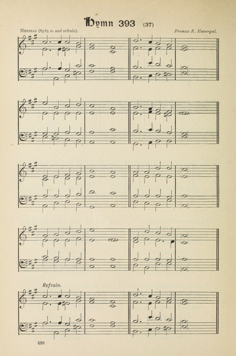 The Scottish Hymnal: (Appendix incorporated) with tunes for use in churches page 500