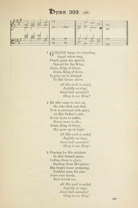 The Scottish Hymnal: (Appendix incorporated) with tunes for use in churches page 501