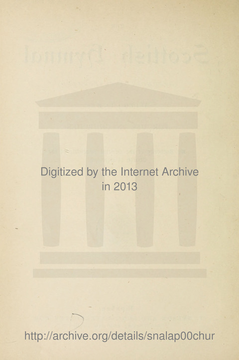 The Scottish Hymnal: (Appendix incorporated) with tunes for use in churches page v