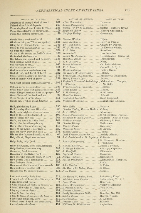 The Scottish Hymnal: (Appendix incorporated) with tunes for use in churches page xvi