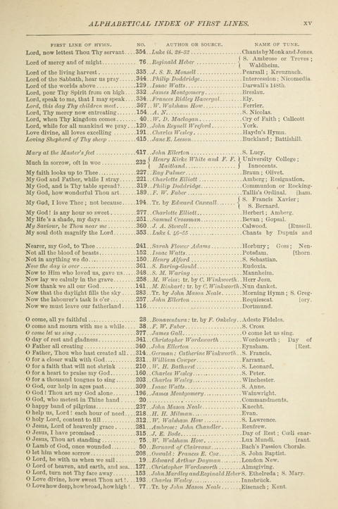 The Scottish Hymnal: (Appendix incorporated) with tunes for use in churches page xviii
