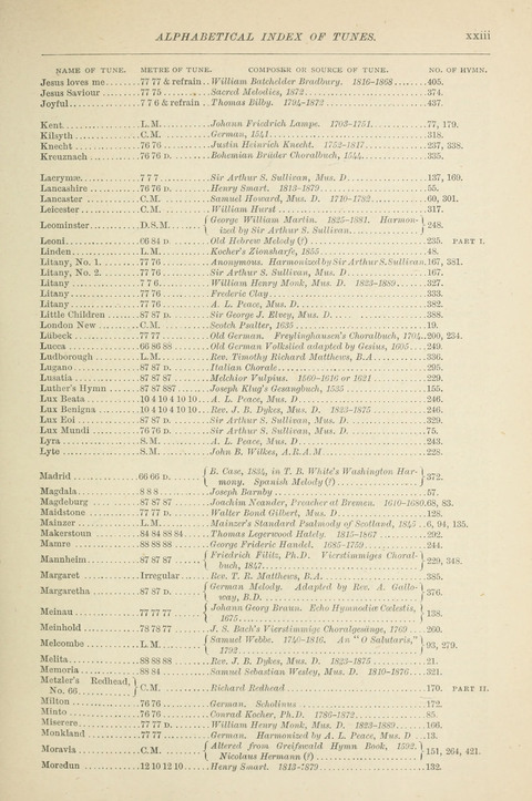 The Scottish Hymnal: (Appendix incorporated) with tunes for use in churches page xxvi