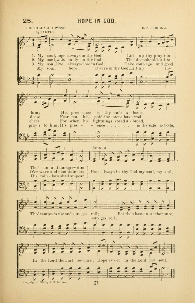 Spirit and Life No. 2: a collection of new songs for the Sunday school, young people