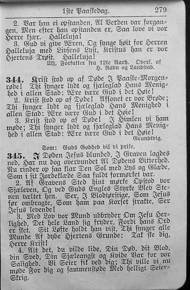 Salmebog for Lutherske Kristne i Amerika page 278