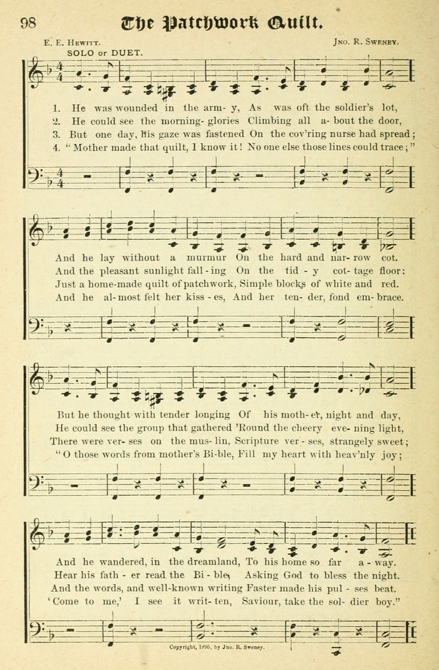 Songs of Love and Praise No. 2: for use in meetings for christian worship or work page 99