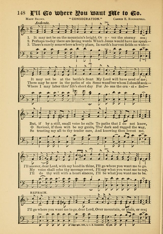 Songs of Love and Praise No. 5: for use in meetings for Christian worship or work page 136
