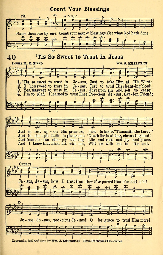 Spiritual Life Songs: of the Radio Church page 29